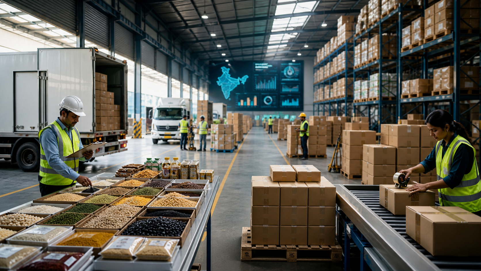 Quality inspection and logistics operation